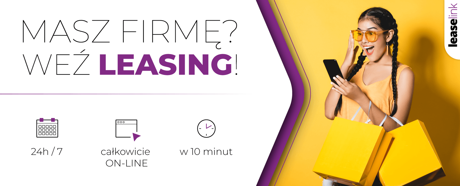 Promocja leasingowa LeaseLink — masz firmę? Weź leasing!